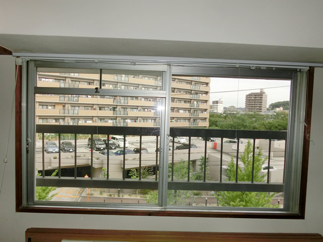 窓の断熱対策　結露対策　リクシル内窓インプラス　名古屋市天白区